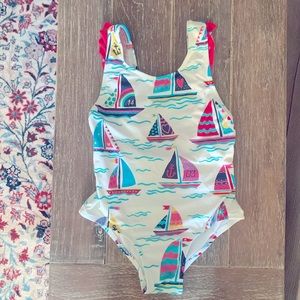 Hatley 4T swimsuit sailboats